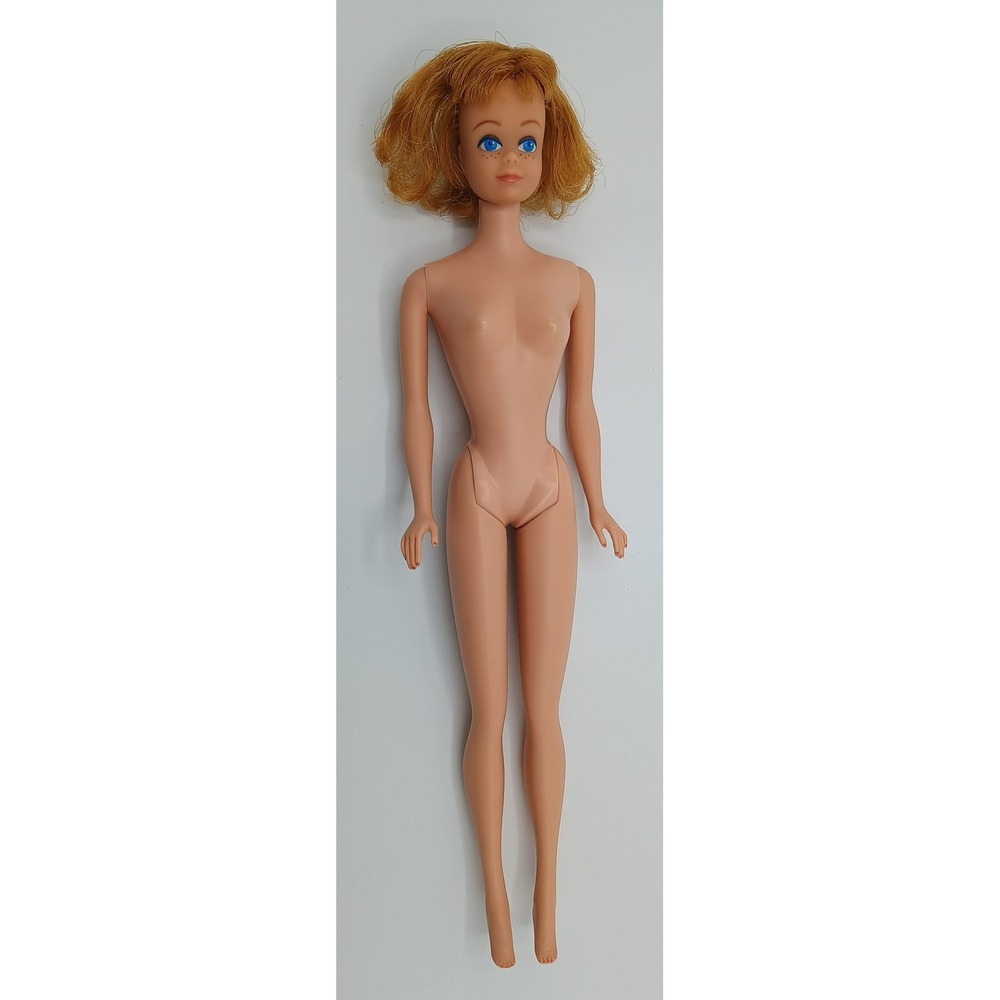 1962 MATTEL Red Hair  Freckle Face Blue Eyed Midge BARBIE  Friend Doll B3